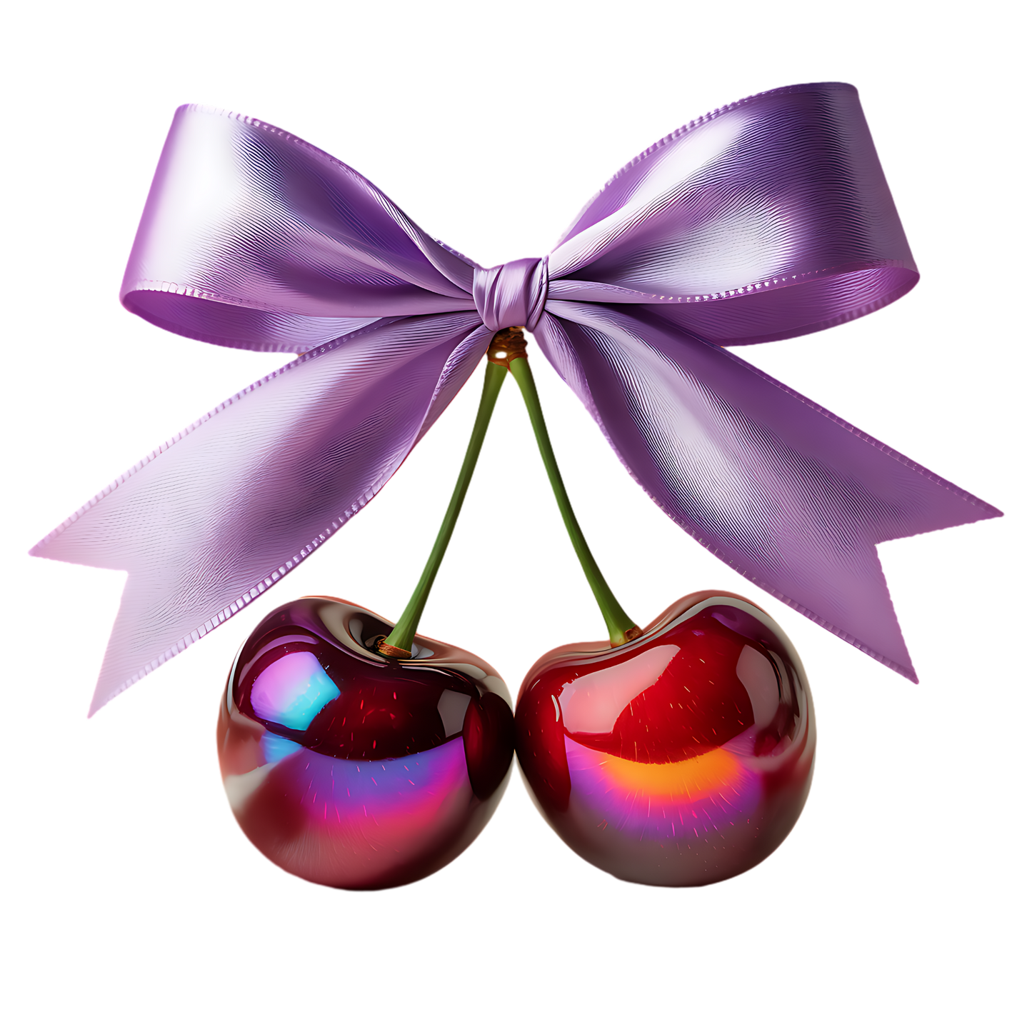 Satin Cherries Pocket tee