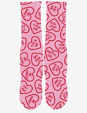 Valentine's Day All Over Sock