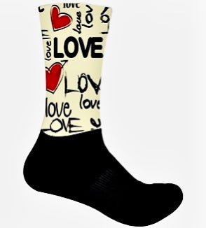 Valentine's Day Socks